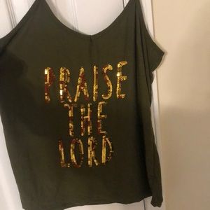 Tank top Praise The Lord